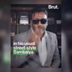 Jackie Shroff Instagram - Reposted from @brut.india Apna Bhidu seemingly can't step out of his house without this one thing... 👀 Swipe left for videos.. .. @pedlagaobhidu