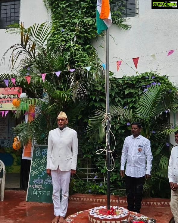 Jackie Shroff Instagram - Happy 77th Independence Day Jai Hind 🇮🇳 #HappyIndependenceDay #NationFirstAlwaysFirst #IndependenceDay2023