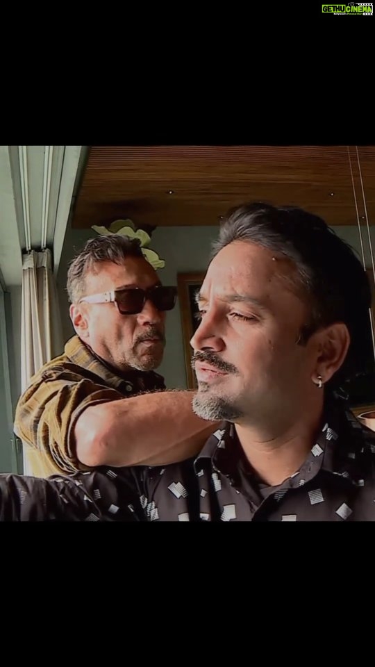 Jackie Shroff Instagram - Reposted from @therjkaransingh Presenting the first song from our short film "Paath" with stills from the sets... p.s. this one just happened at Jackie Shroff sir's house. Thank you sir for all your love, support, and appreciation.. #short #shortfilm #shortfilms #socialmessage #savegirl #bridetrafficking #betibachaobetipadhao #padhegaindiatabhitobadhegaindia