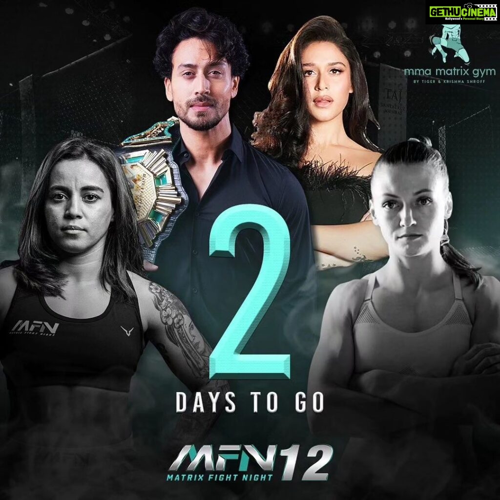 Jackie Shroff Instagram - Reposted from @mmamatrixgym Only 2 Days to go for the biggest MMA show in India #MFN12 . Register for your free passes (link in @mfn_mma bio)🎫 We will see you all on 1st July at the Noida Indoor stadium 🏟️ 6pm sharp. . #MMA #MMAMatrixGym #GymPartner #MatrixFightNight #FightWeek