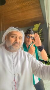 Jackie Shroff Instagram - ماذا أقول عن هذه الشخصية الاستثنائية والمرحة في عالم بوليوود يتكلم مباشرةً من قلبه فهذا أحد ابطال طفولتنا واللذين أصبحوا أساطير عالم الفن والذي شعرت أنني قريب جدا لقلبه #جاكي_شروف قريبا على قناتي في اليوتيوب What can I say about this exceptional & wonderful personality who win many heart in Bollywood he speaks directly from his heart , he is one of our childhood heroes who became legend, I felt very close to his heart #jackieshroff. Soon on my YouTube channel @apnabhidu #explore #bollywood #cinema #interview #mumbai #india #uae #abudhabi #HAMADREYAMI #اكسبلور #بولييود #سينما #حوار #لقاء #مومباي #بومباي #الهند #الإمارات #أبوظبي #حمد_الريامي