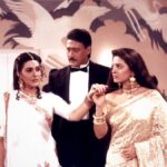 Jackie Shroff Instagram - #30yearsofAaina #amritasingh #yashchopra @iamjuhichawla