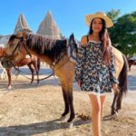 Janani Iyer Instagram - The fairy chimneys in Cappadocia are truly a-stone-ishing. Travel partner- @gtholidays.in Kapadokya/Goreme