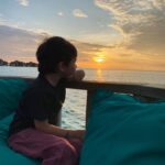 Kareena Kapoor Instagram - Tim,can you see the ends of the earth?Cause that’s how much I love you❤️ Keep dreaming my child,chasing sunsets and searching… And ofcourse jumping on our bed making your own music,strumming your air guitar… And when you make your own band…you know who is going to be cheering the loudest?❤️ Happy Birthday Son…❤️ #My Tim Tim#Mera beta#Happy birthday Tim❤️