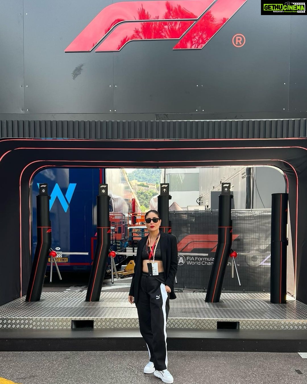 Kareena Kapoor Instagram - Monaco❤️🖤 @pumaindia @pumamotorsport @f1 @alfaromeostake