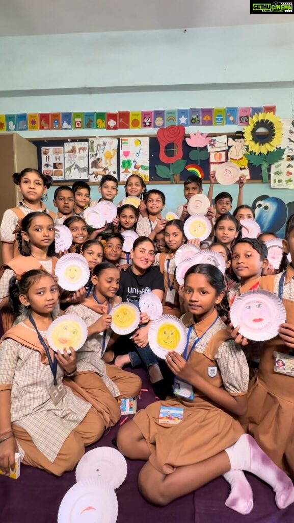 Kareena Kapoor Instagram - Every child can read… if given the right environment, opportunity, and role models. #ForEveryChild, Education @unicefindia