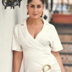 Kareena Kapoor Instagram – Plucked up the courage to wear white on a rainy day! 🤍🤍