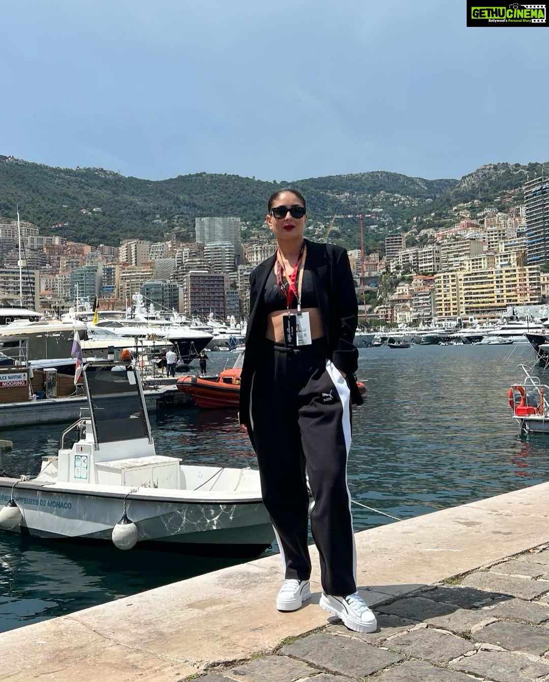 Kareena Kapoor Instagram - Monaco❤️🖤 @pumaindia @pumamotorsport @f1 @alfaromeostake