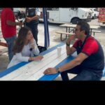 Karishma Kotak Instagram - tête-à-tête with @wasimakramliveofficial only for @gt20canada 🇨🇦🏏