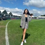 Karishma Kotak Instagram – Back in the habit!!!! #livecricket @gt20canada 🏏🎀 Toronto Canada