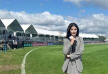 Karishma Kotak Instagram - Back in the habit!!!! #livecricket @gt20canada 🏏🎀 Toronto Canada