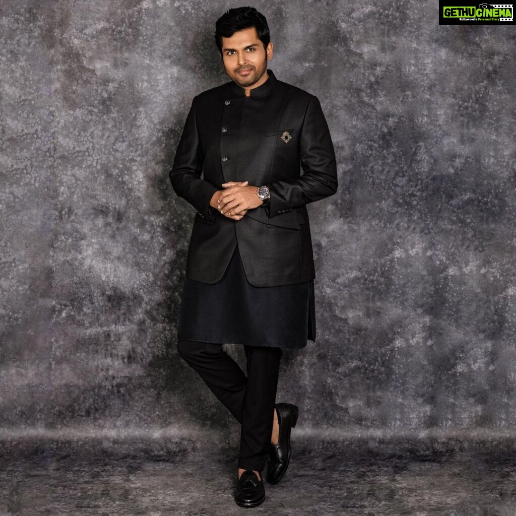 Karthi Instagram - For #PS2 Trailer launch event. Styled by - #PoornimaRamaswamy Wearing - @rohitgandhirahulkhanna @ethoswatches Photography - @arunprasath_photography