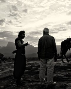 Karthi Instagram - Guru every moment spent with you is priceless. 

#PonniyinSelvan2 worldwide from today.

#ManiRatnam #பொன்னியின்செல்வன்2 #PS2