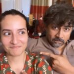 Karthik Kumar Instagram - Look at us blind react to this. Also, YOU ALWAYS WANT MORE ATTENTION @evamkarthik !!! I love you infinity!