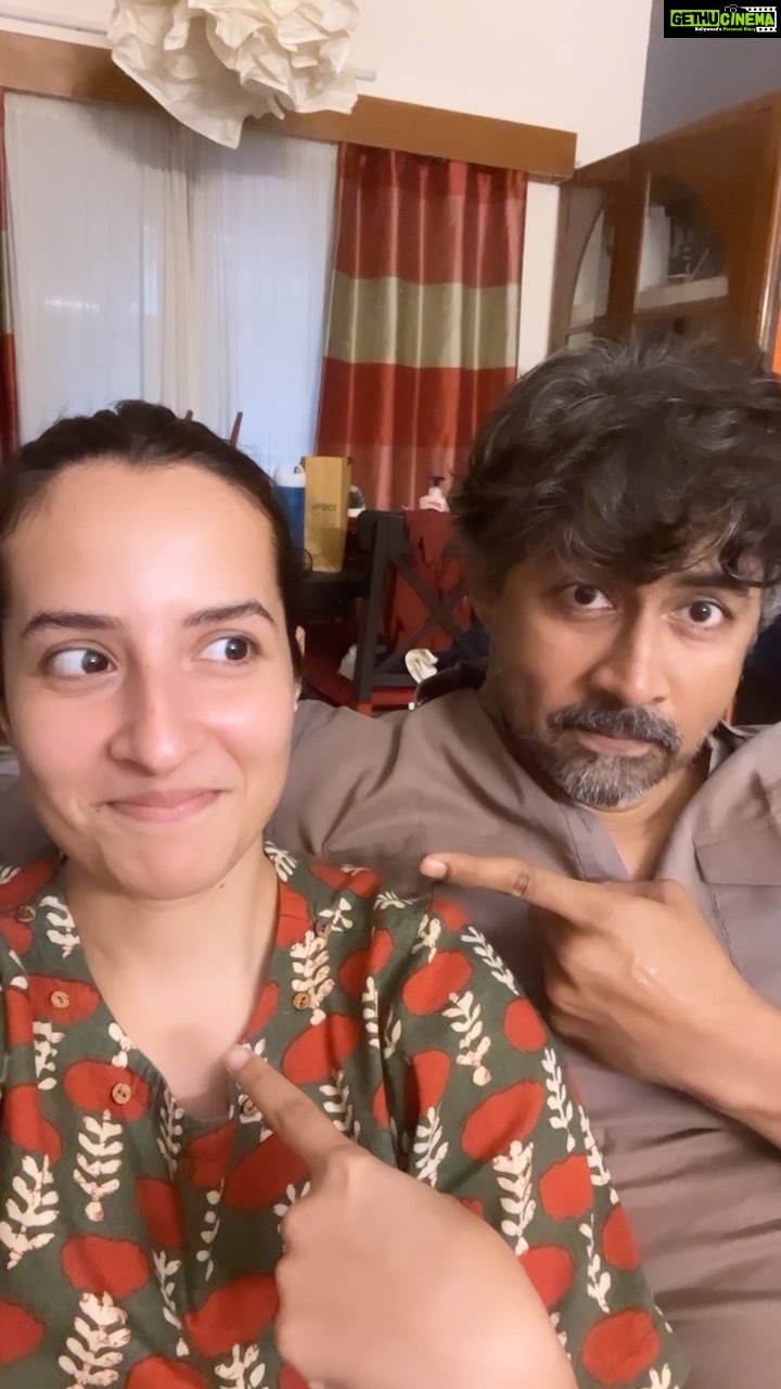 Karthik Kumar Instagram - Look at us blind react to this. Also, YOU ALWAYS WANT MORE ATTENTION @evamkarthik !!! I love you infinity!
