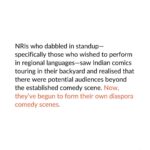 Karthik Kumar Instagram - Indian comedians have had tremendous success overseas not only financially, but also in terms of supporting a comedy culture which has now begun to take on an identity of its own. Before the international markets mature and we see a plateau in demand, Indian comedians should continue adding notches to their belt, gaining valuable experience and making a mark abroad. Check out the full piece at the link in bio. . . . #deadant #deadantco #indiancomedy #comedyindia #indianstandupcomedy
