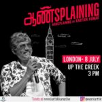 Karthik Kumar Instagram - Aansplaining is back to the UK this July. Tickets go on sale today! https://www.eventbrite.co.uk/e/aansplaining-mansplaining-tickets-623469422827 #standup #standupcomedy #funny #deep #boom London, Unιted Kingdom