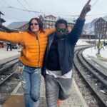 Kirti Kulhari Instagram - Wishing happy holi to all stay safe … Ice holi in Switzerland.. ❄️