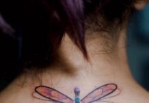 Kirti Kulhari Instagram - It’s that time of the year again …🫣😂😎 One more addition to the lot! #newtattoo #dragonfly #inkedsouls #hope Thank u @needles_and_monkey @pkaushik08 @alihussainn07 @lettyymendes …The pain and pleasure is all mine…🤪🙃❤️