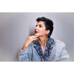 Kirti Kulhari Instagram - Different is my game … I live it… l love it … 
I win it… 💜
For #bigimpactawards2023 @bigfmindia 
#jaipur #rajasthan ❤️

Styled by @shivangiishrivastav @tryambakam_shivangishrivastav 🫶

Wearing: @dhruvkapoor
Earrings & Ring: @elysianoworld
Shoes: @oceedeeshoes

Hmu @mua_anuradharama 🤗