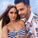 Krissann Barretto Instagram – My Co host is hotter than yours. Shoot ready 🎥❤️ 
.
.
.
.
#krissannbarretto #shardulpandit #shooting #shootlife