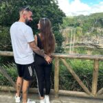 Krissann Barretto Instagram - Just found this and can’t get over it🤣 Sorry baby 🤣🙈♥️ BTS from ‘With love from Mauritius’ ♥️ @travelxptv #reels #funny #couple #goals #hilarious #ijustcant #nk Chamarel Waterfall, Chamarel, Mauritius