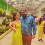 Madhurima Roy Instagram - Honoured and blessed to be a part of this gripping, edge of the seat, amazing film! With the main man @anuragkashyap10 and the cast and crew of #dobaaraa .. More pictures to follow ✨ Wearing @fancypantsofficial Hair and makeup @kimberlyfuey .. #dobaaraa #screening #premiere #cultmovies #athena #vermillion