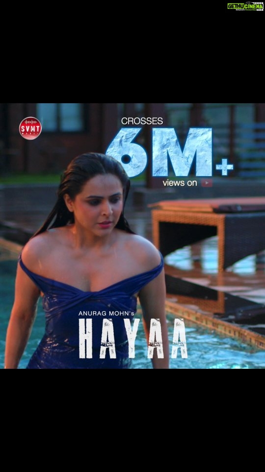 Madhurima Tuli Instagram - Wishing SVMT's favorite actress, our very own @madhurimatuli, a very Happy Birthday.. Wishing her all the success & millions of views & superhits with us. 🥳 On this very special occasion, Hayaa has crossed 6 million views & We are on cloud 9 & so so grateful to all of you ! ❤️ #happybirthday #madhurimatuli #hayaa #6million #youtube #reels