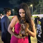 Madhurima Tuli Instagram - Last evening was spectacular spending time with these munchkins.. Congratulations on your 2nd anniversary @jf.yolofoundation @jacquelinef143 and Thank you for having me. These puppies are also looking for a home. Feel free to contact them. ❤️❤️ @jio_creative_labs