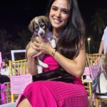 Madhurima Tuli Instagram - Last evening was spectacular spending time with these munchkins.. Congratulations on your 2nd anniversary @jf.yolofoundation @jacquelinef143 and Thank you for having me. These puppies are also looking for a home. Feel free to contact them. ❤️❤️ @jio_creative_labs