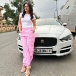 Madhurima Tuli Instagram - Manifesting 👀🥰♥️ #car #jaguar #clouds #beauty #love