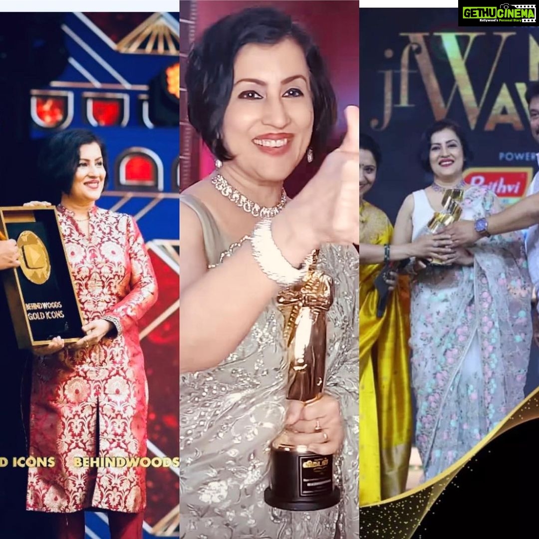 Madhushree Instagram - Hat trick 3 #major #awards in one weekend #ananadavikatan awards 30th March #behindwoodsgoldicons awards 1st April, #jfw awards 2nd April .. for #mallipoo song in Chennai . #vtk #arrahman #gautammenon #silambarasanstr #tamilsong #song #music #musician #artist #voice #film
