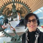 Madhushree Instagram - Beautiful #lordshiva #murti in #dancing pose in #chennai #airport