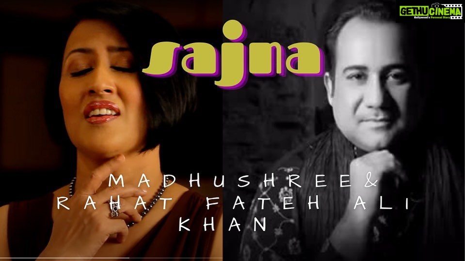 Madhushree Instagram - A beautiful romantic Punjabi duet song with #ustadrahatfatehalikhan in film #saadeycmsaab #harbhajanmaan https://youtu.be/ycn9d4M41Gk