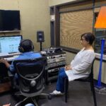 Madhushree Instagram - Remembering the song recording in the studio with #superstar #vijayantony #kalloorumpoove song . Such multitalented but very #humble person . #virupakshamovie