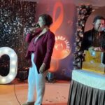 Madhushree Instagram – #happybirthday to My best #friend  my #guide #anupjalota ji  on his 70th #birthday . #bhajansamrat  #padmashri #anupjalotaji  #bhajan  #music  #song