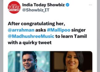 Madhushree Instagram - Start learning Tamil 😊. #mallipoo #arrahman #vtk #gautammenon #silambarasan #thinkmusic #music #singer #song