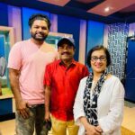 Madhushree Instagram - Recorded a very romantic song #moondrammanithan #ramdev music by DrDevji & venusankar #tamil #song #music #singer #voice #tamilnadu #romantic