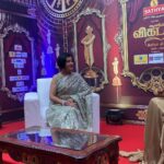 Madhushree Instagram – Thanks to #anandavikatanawards  for #bestfemaleplaybacksinger of #mallipoo #song  #vtk  #arrahman #silambarasan  #gautammenon #thinkmusic  #drisharikganesh  #siddhiidnani  #singer  #music