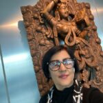 Madhushree Instagram - Beautiful #lordshiva #murti in #dancing pose in #chennai #airport