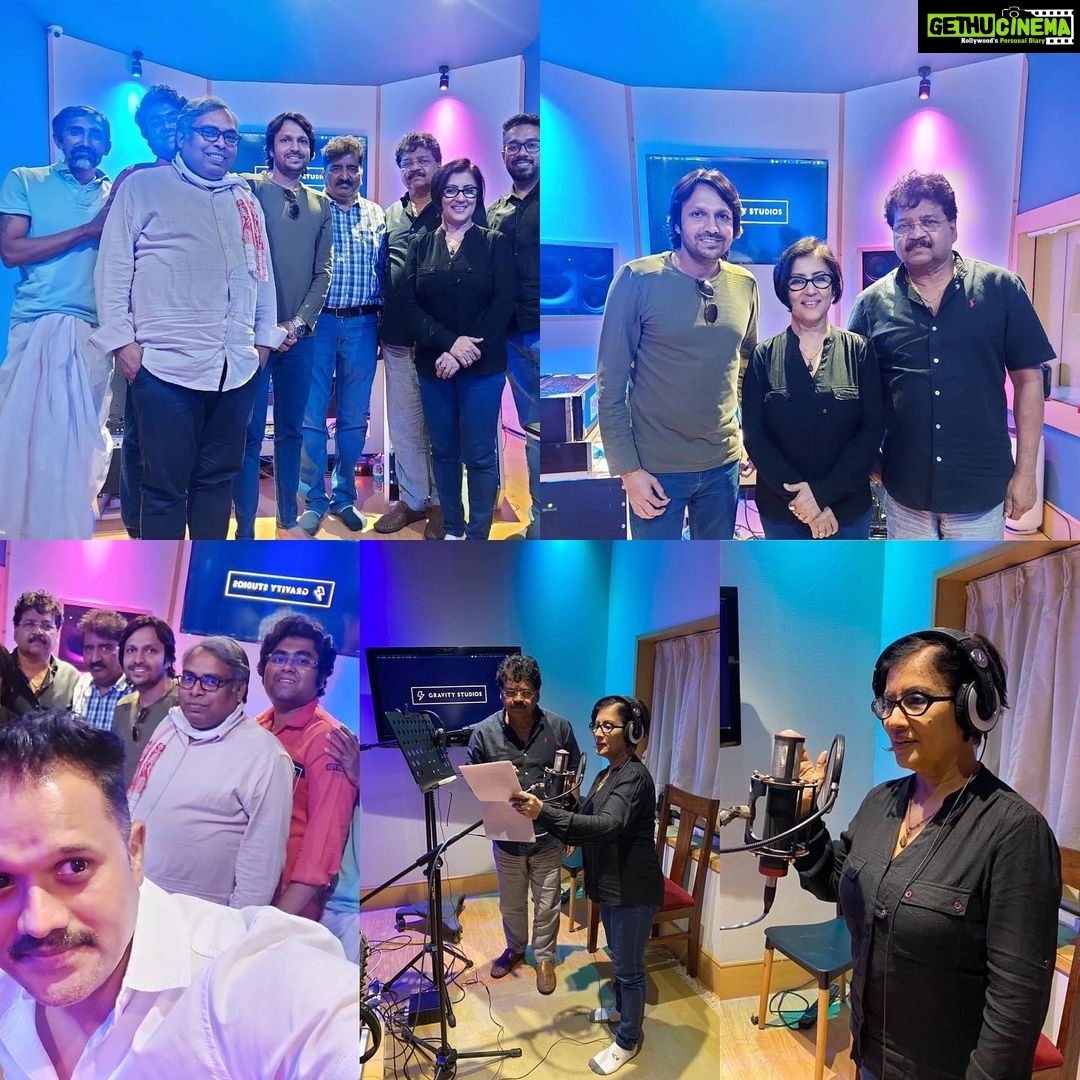 Madhushree Instagram - Recorded 2 songs of the film #loverays . #gratitudestudio #robbybadal #manojkrishna #film #music #singer #song #voice #corras #instagood #instagram #instavoice #instasong #instamood #instamusic #rajapal #anubhavsuman #sayanchakraborty