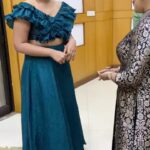 Madhushree Instagram - Met #mallipoo heroine #siddhiidnani #edisonawards #vtk #silambarasan #arrahman #gautammenon #thamarailyrics #velsuniversity #thinkmusic #song #trendingsongs #mallipoosong #drisharikganesh
