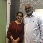 Madhushree Instagram - Congratulations to #mmkreem ji for getting #goldenglobeawards2022 .. I was blessed to sung for him in #bahubali2 #sojazara . #mmkreem #ssrajamouli #kaalbhairav #naatunaatusong #music #song #singer #tseries #artist #rrr #telegusongs