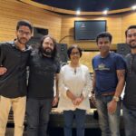 Madhushree Instagram – Yesterday recorded a very melodious duet  with #amitmutreja , music by #sanjayrajgaurinandan  at #krishnaaudio  #aamirshaikh # prashantbeybaar #vijayladekar #shomuseal #waseemkazi  #melodious  #music  #singer