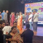 Madhushree Instagram – I m so honoured to got #SatyajitRayiconcinemaawards  as best female singer yesterday. #SatyajitRay #bestfemalesinger . #cinema  #singer #music