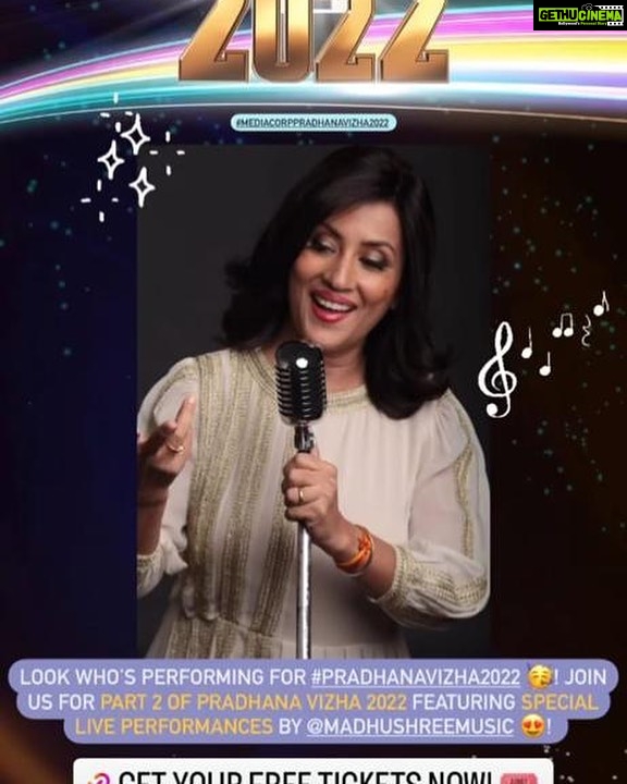 Madhushree Instagram - Watch me live tonight at https://www.mewatch.sg/pradhanavizha
