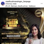 Madhushree Instagram - With all your love .. mallipoo is rocking . #mallipoo #vtk #silambarasan #gautammenon #tamilsongs #music #song #singer #sing #singing #artist #voice #maliipoo #dance #mood #instagood #instagram #instalike #instadaily #instamood #instamusic #instasinger