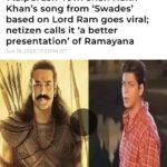 Madhushree Instagram - #palpalhaibhari #film #swades #shahrukhkhan #arrahman #javedakhtar #ashutoshgoarekar #rambhajan #ram https://m.timesofindia.com/videos/entertainment/hindi/adipurush-row-shah-rukh-khans-song-from-swades-talking-about-ram-goes-viral-netizen-calls-it-a-better-presentation-of-ramayana/amp_videoshow/101107190.cms