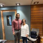 Madhushree Instagram - Had a beautiful session with #sunildarshan ji #producer #director #composer . Beautiful track recorded at #msquare #studio under guidance of #apernitsinghmusic #song #romantic #energetic