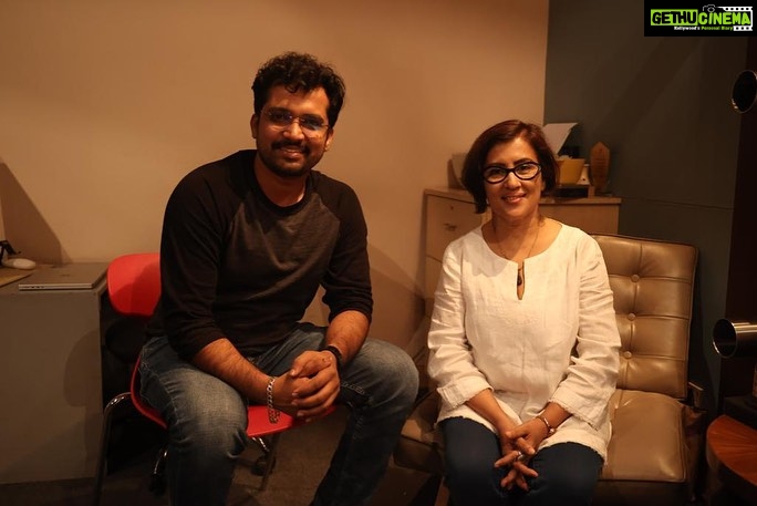 Madhushree Instagram - It was great to work with the young talented artists. Just recorded a #marathi #song #film #Sajna at #yrf #studio #abhaychauhan #shashikantdhotre #omkarswaroopa #suhasmunde #preet